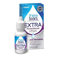 TheraTears Extra Dry Eye Therapy Lubricating Eye Drops for Dry Eyes, 0.5 Oz