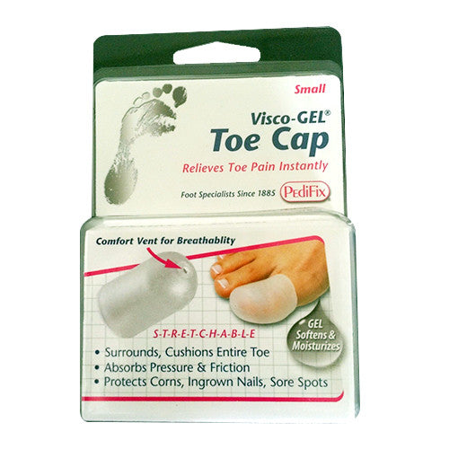 Pedifix Visco-Gel Toe Cap, Stretchable, Small - 1 Ea