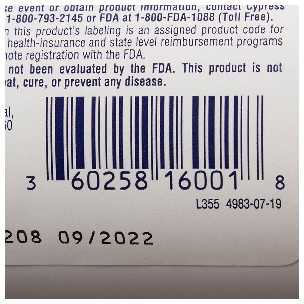 Cypress Rena Vite Rx Vitamin B Supplement Tablets, 100 Ea