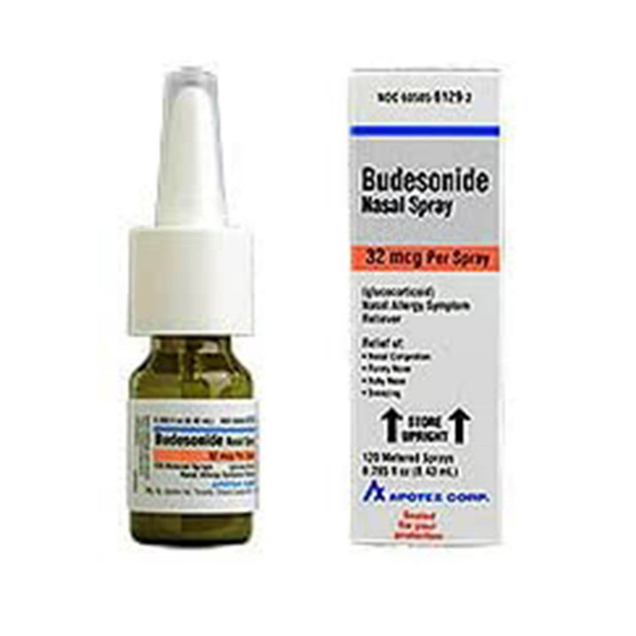 Budesonide Nasal Spray, 32 Mcg, 8.43 Ml, 0.285 Oz