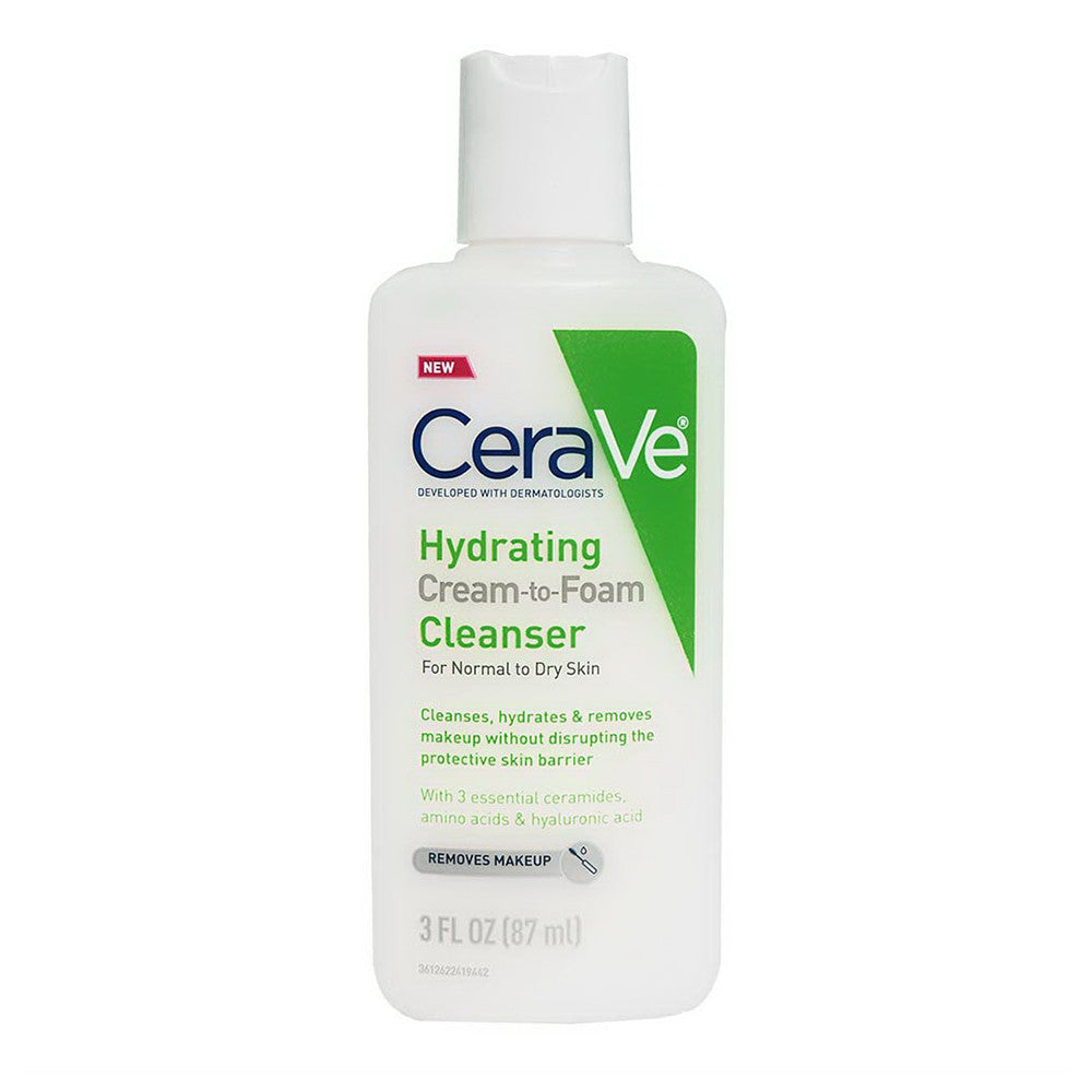 CeraVe Hydrating Facial Cleanser, 3 Oz