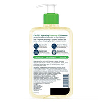 CeraVe Hydrating Foaming Oil Cleanser for Dry to Very Dry Skin Fragrance Free, 16 Oz