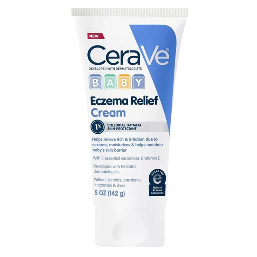 CeraVe Soothes Baby Skin Relieves Itching Barrier Support Baby Eczema Relief Cream 5Oz (142g)