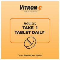 Vitron - C High Potency Iron Supplement Tablets - 60 Ea