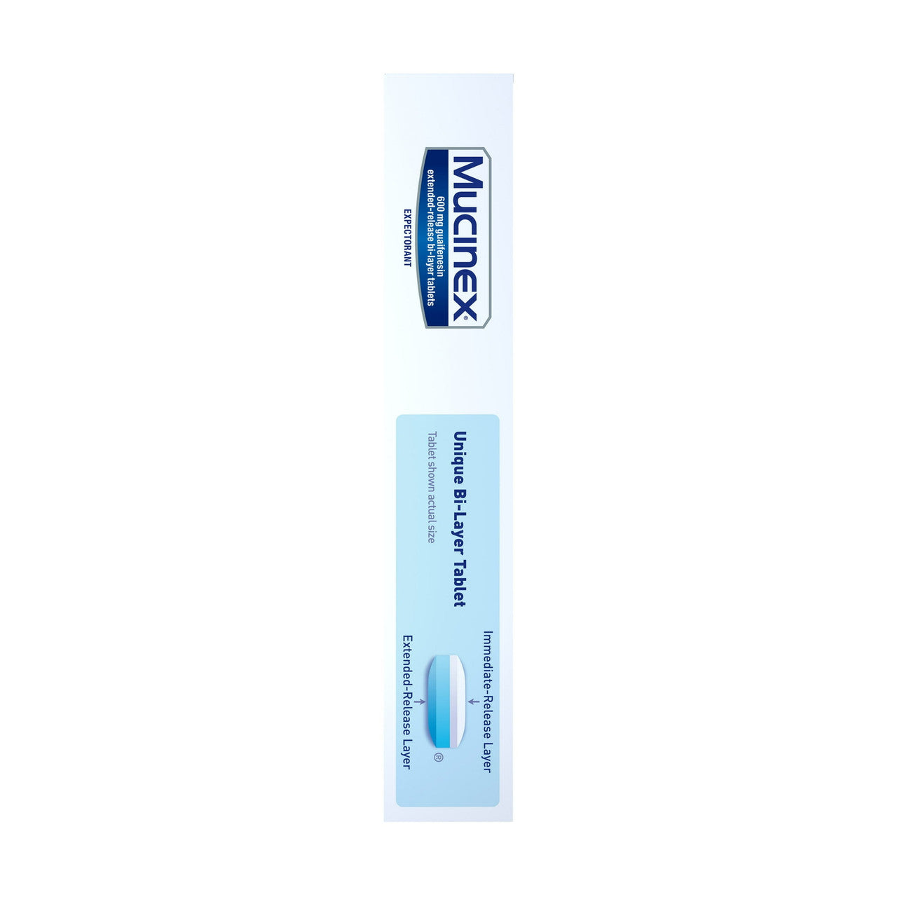 Mucinex Expectorant Guaifenesin Extended Release Bi-Layer Tablets - 600 Mg, 40 Ea