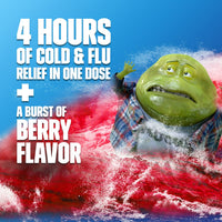 Mucinex Fast-Max Cold, Flu And Sore Throat Liquid For Ages 12 Plus - 6 Oz