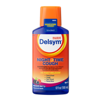 Delsym Nighttime Cough Maximum Strength Liquid, 6 Oz