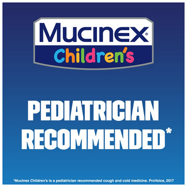 Mucinex Childrens Multi-Symptom, Night Time Cold Liquid, Mixed Berry, 4 oz