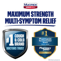 Mucinex Sinus Max Severe Congestion Relief Liquid Gels, 16 Ea