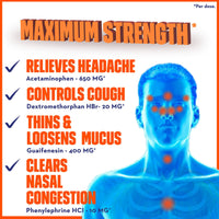 Mucinex Sinus Max Severe Congestion Relief Liquid Gels, 16 Ea