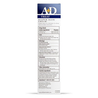 A And D Zinc Oxide Diaper Rash Cream for Irritated Skin, 4 Oz