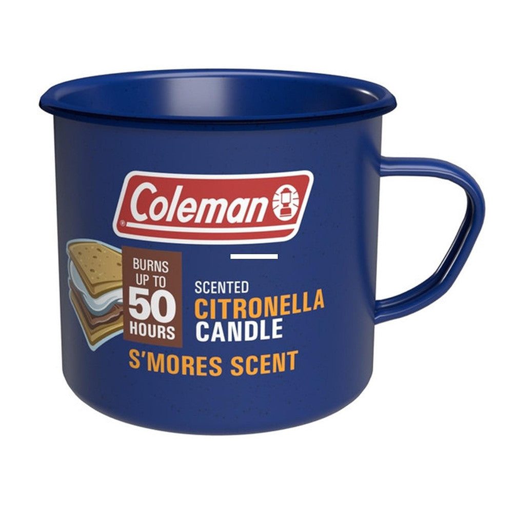 Coleman Retro Logging Tin Mug Scented Citronella Candle, 6 Ea/6 Oz