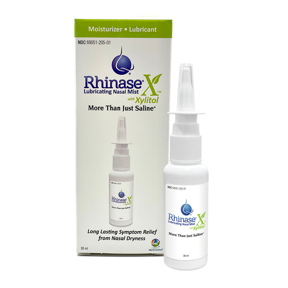 Rhinase X Nasal Mist, Long Lasting Symptom Relief from Nasal Dryness, 1 Oz