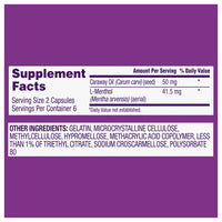 Fdgard Digestive Health Supplement Capsules Indigestion Nausea & Bloating Upset Stomach, 12 Ea