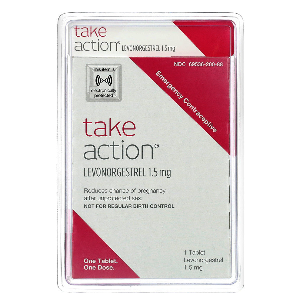 Take Action Emergency Contraceptive Levonorgestrel Emergency Contraceptive Tablet, 1.5 Mg