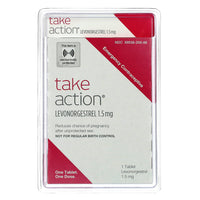 Take Action Emergency Contraceptive Levonorgestrel Emergency Contraceptive Tablet, 1.5 Mg