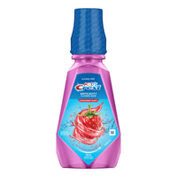 Crest Kids Anti Cavity Alcohol Free Fluoride Rinse, Strawberry Rush, 16.9 Oz