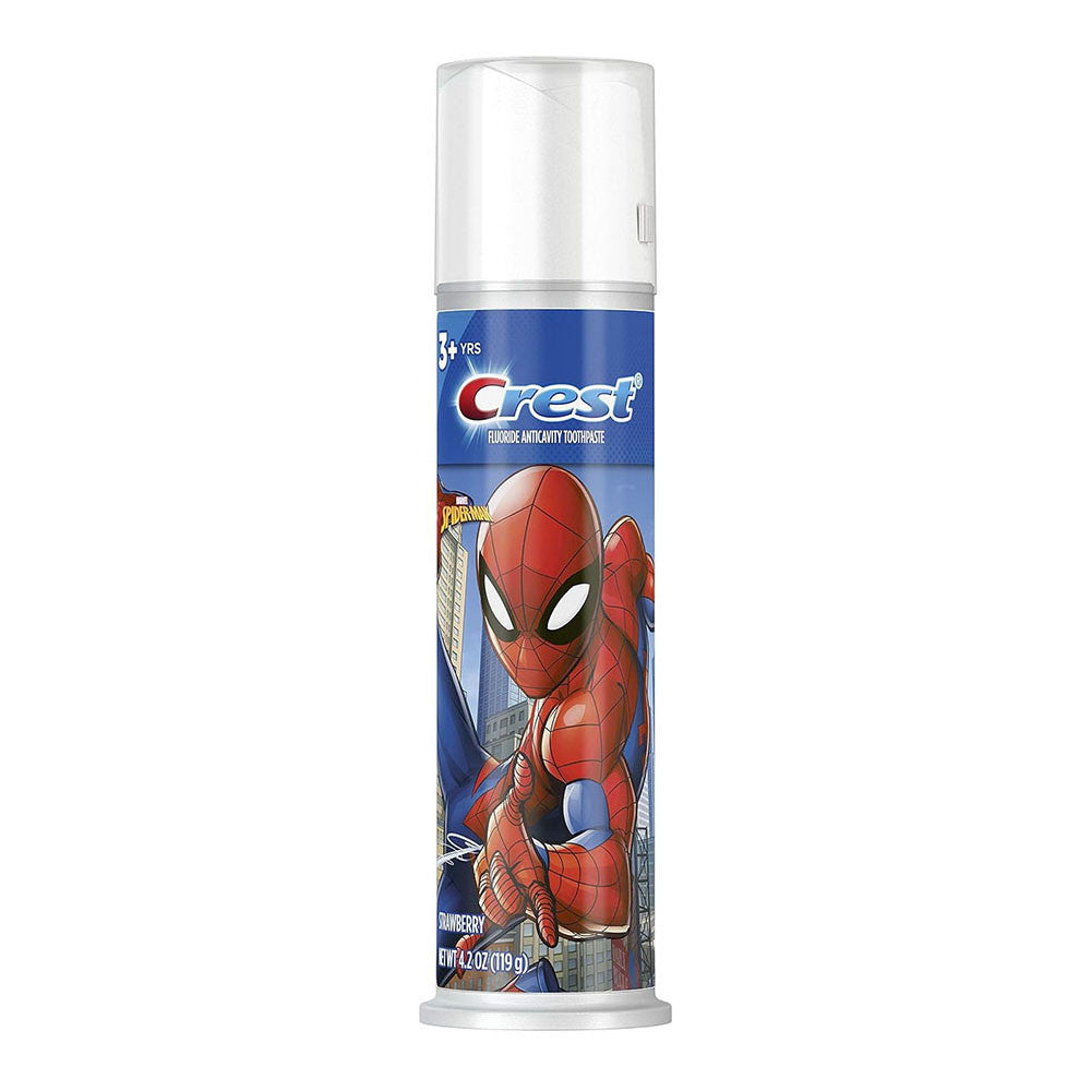 Crest Fluoride Anticavity Toothpaste Spider Man, Bubblegum, 4.2 Oz ...