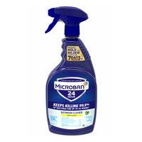 Microban Disinfecting Bathroom Cleaner, Fresh Scente, 32 Oz