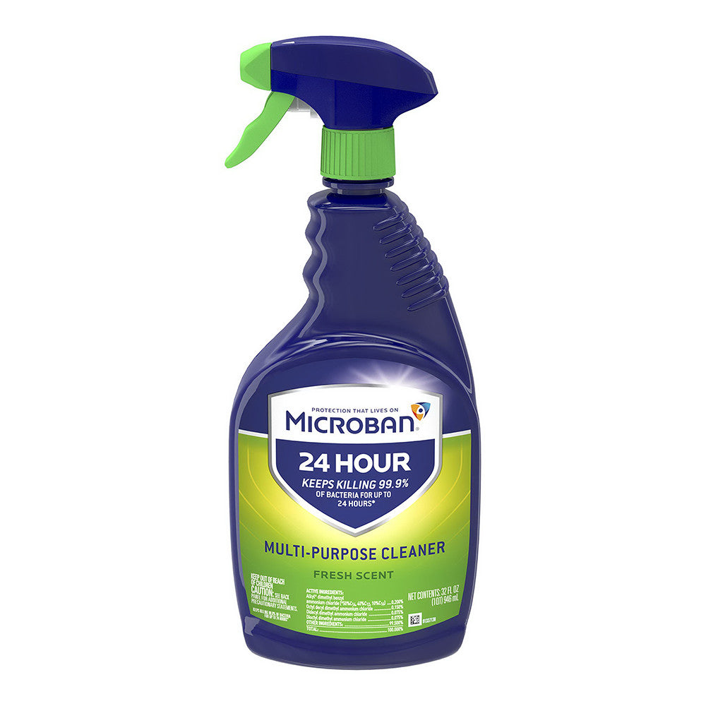 Microban Disinfecting Bathroom Cleaner, Fresh Scente, 32 Oz