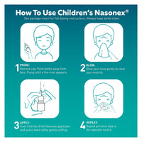 Childrens Nasonex 24 Hour Allergy Nasal Spray, Non-Drowsy Relief for Kids, 30 Ea, 0.25 Oz