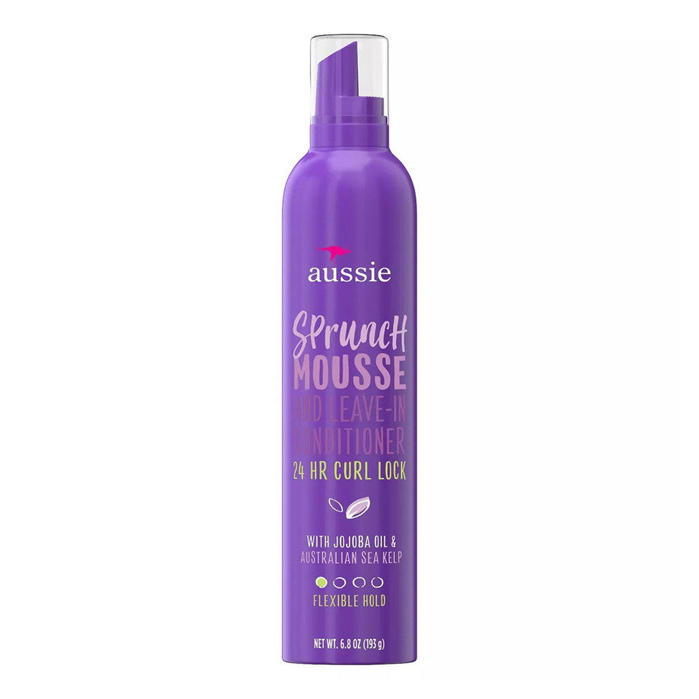 Aussie Sprunch Mousse & Leave- In Conditioner, 6.8 Oz