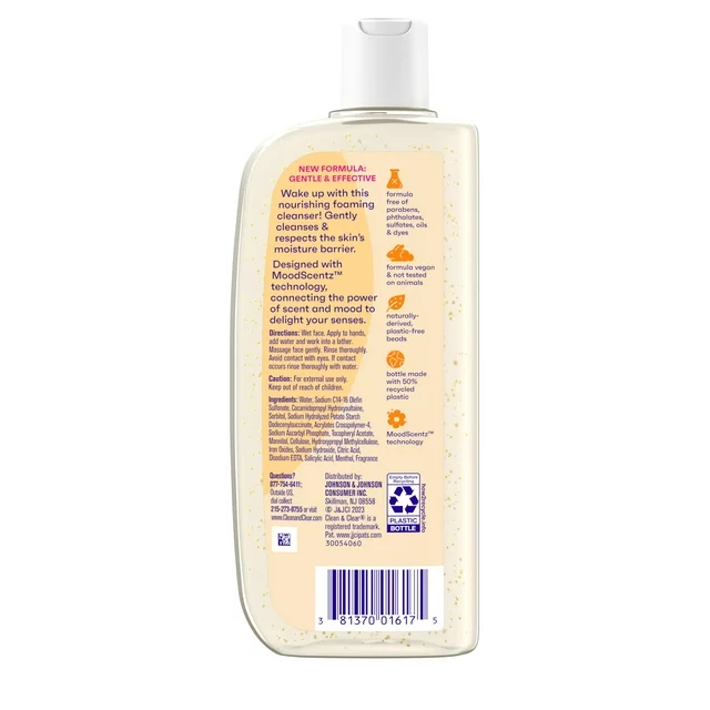 Clean And Clear Morning Burst Facial Cleanser, 8 Oz