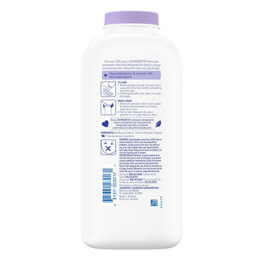 Johnsons Baby Powder For Diaper Rash With Calming Lavender And Chamomile, 15 Oz