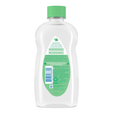 Johnsons Baby Oil With Aloe Vera And Vitamin E, 14 Oz