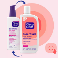 Clean And Clear Oil-Free Dual Action Moisturizer, 4 Oz