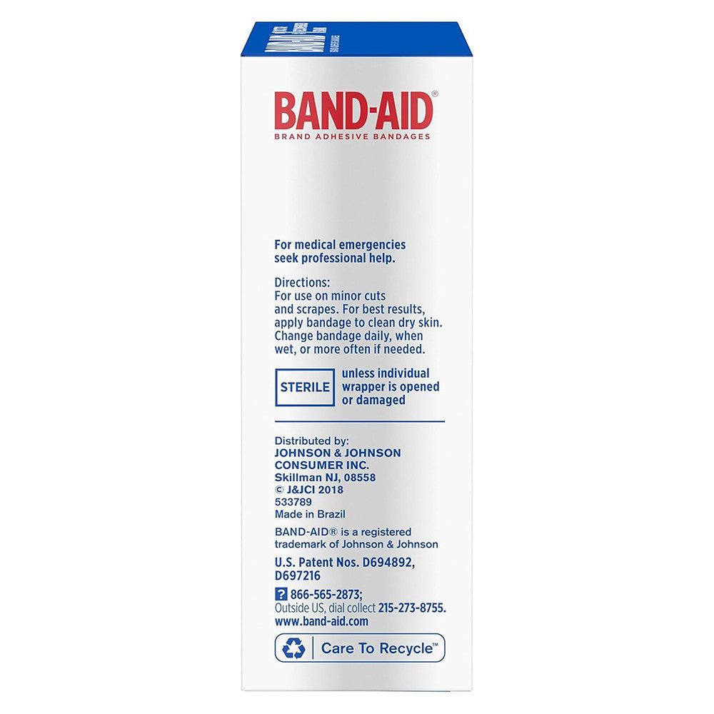 Band-Aid Tru-Stay Sheer Adhesive Bandages, All One Size, 40 Ea