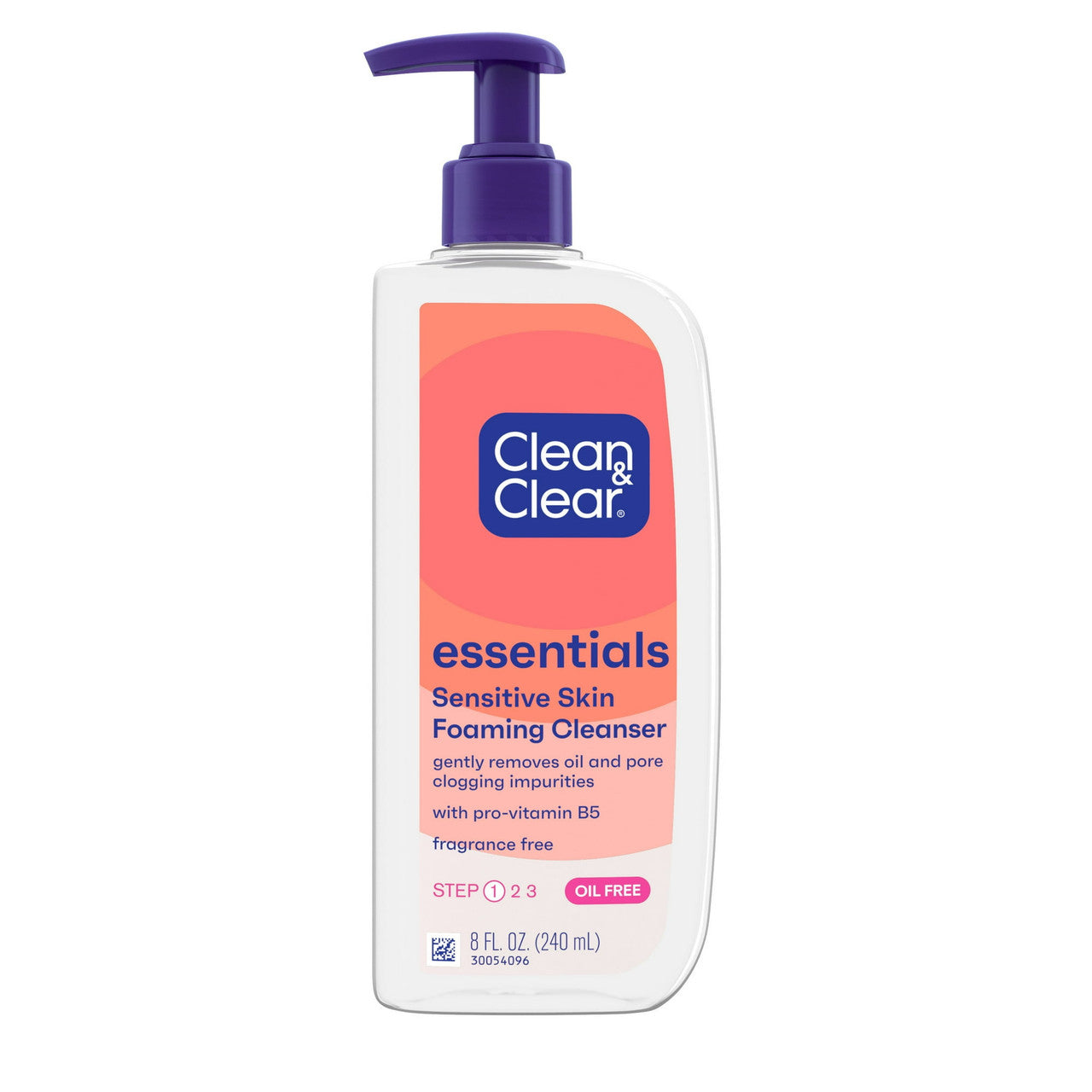Clean And Clear Essentials Foaming Facial Cleanser - 8 Oz