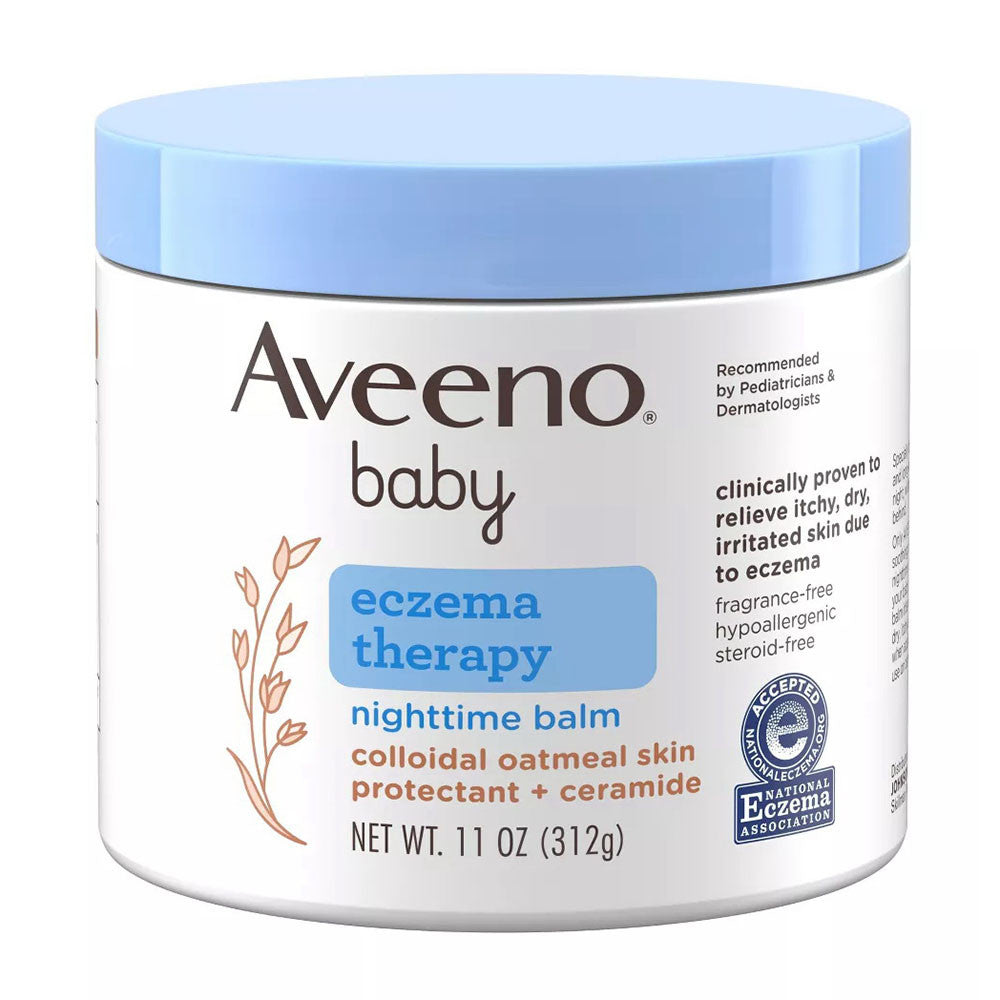 Aveeno Baby Eczema Therapy Night Time Balm, 11 oz