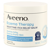 Aveeno Eczema Therapy Nighttime Itch Relief Balm, 11 Oz