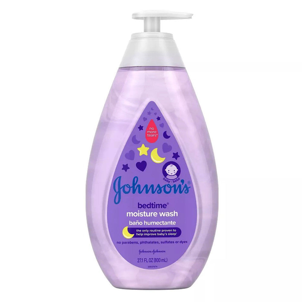 Johnsons Bedtime Baby Moisture Bath Body Wash, 2.71 Oz