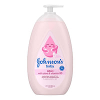 Johnsons Moisturizing Pink Baby Lotion with Coconut Oil, 27.1 Oz
