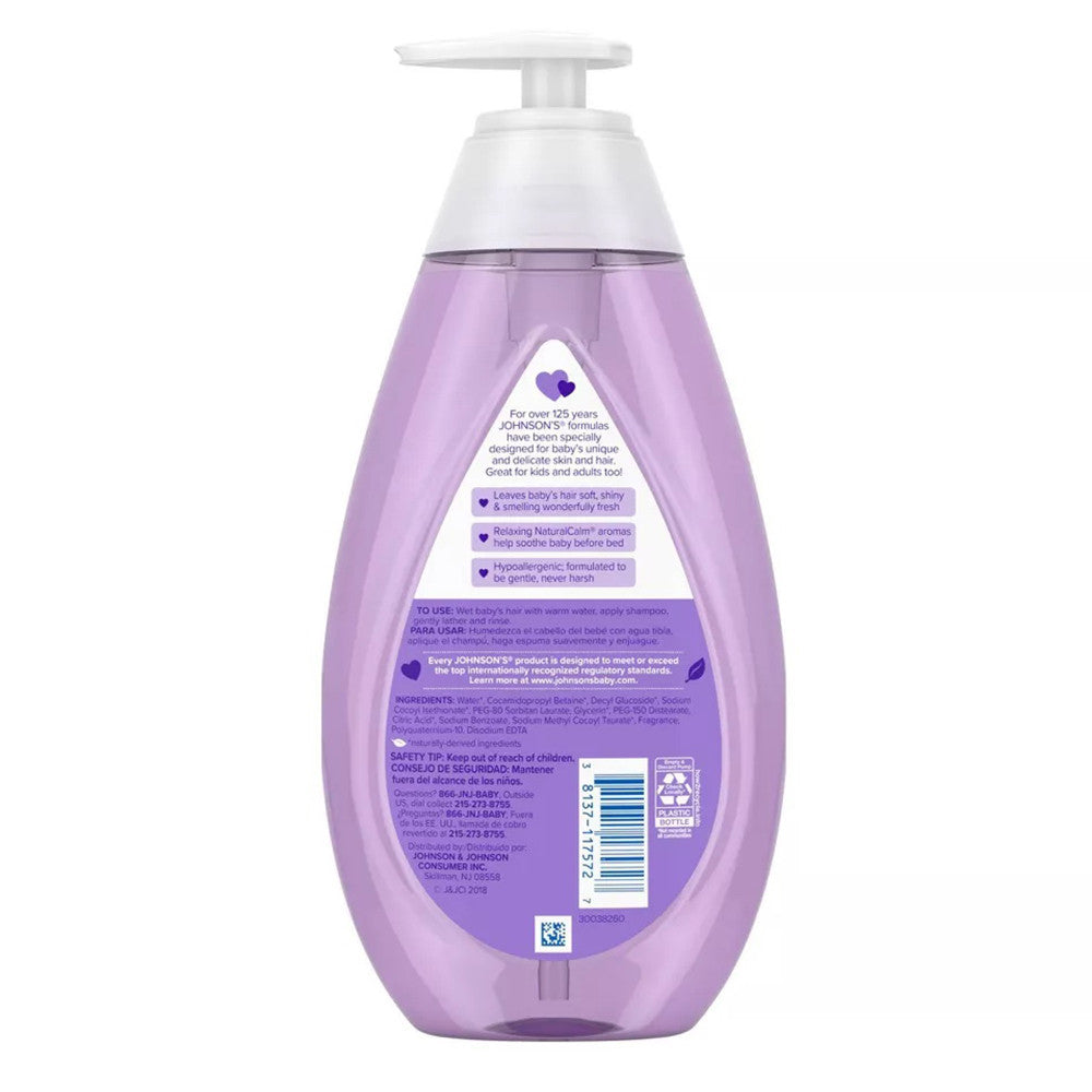 Johnsons Calming Baby Bath Shampoo with Natural Calm, 20.3 Oz