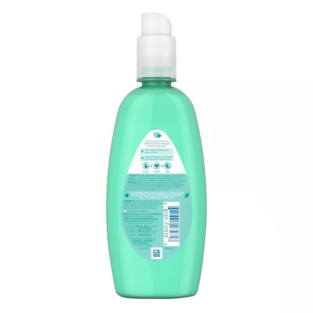 Johnsons Baby No More Tangles Detangling Hair Spray, 10 Oz