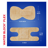 Band Aid Brand Water Block Flex Finger Adhesive Bandages, Assorted, 10 Ea