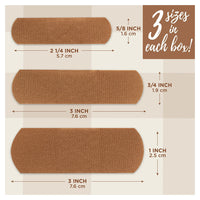 Band Aid Brand Ourtone Adhesive Bandages, Flexible Fabric, BR45, 30 Ea