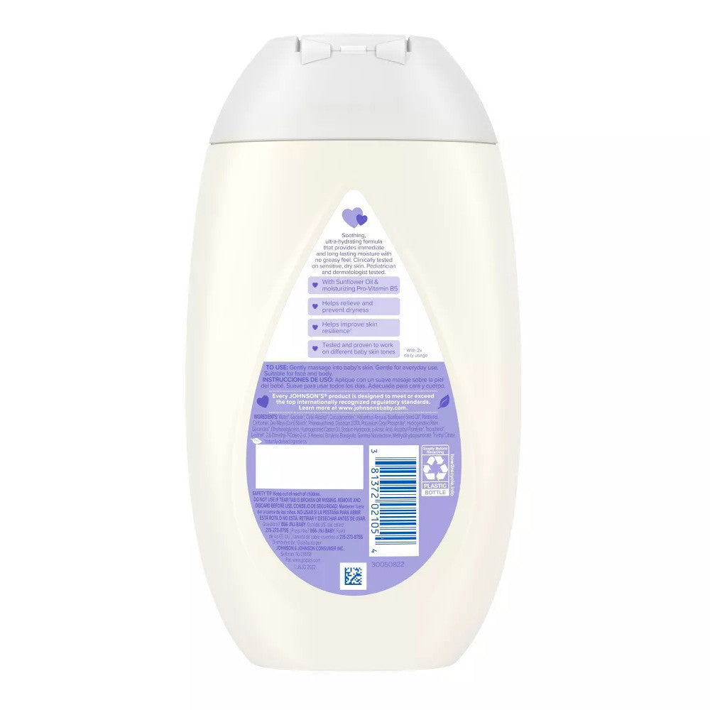 Johnsons Sensitive Care Face And Body Cream, Lightly Scented, 13.6 Oz