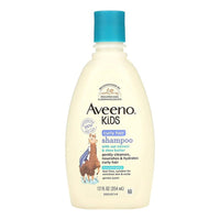 Aveeno Kids Curly Hair Shampoo, Tear Free Curl Hair Products, 12 Oz