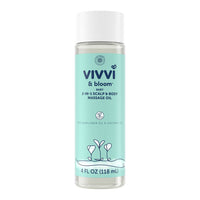 Vivvi And Bloom Baby 2 In 1 Scalp And Body Massage Oil, 4 Oz