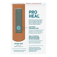 Band Aid Brand Pro Heal Adhesive Bandages with Hydrocolloid Gel Pads, Regular, 10 Ea