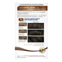 Clairol Nice N Easy Natural Darkest Brown # 121A Permanent Hair Color, Kit
