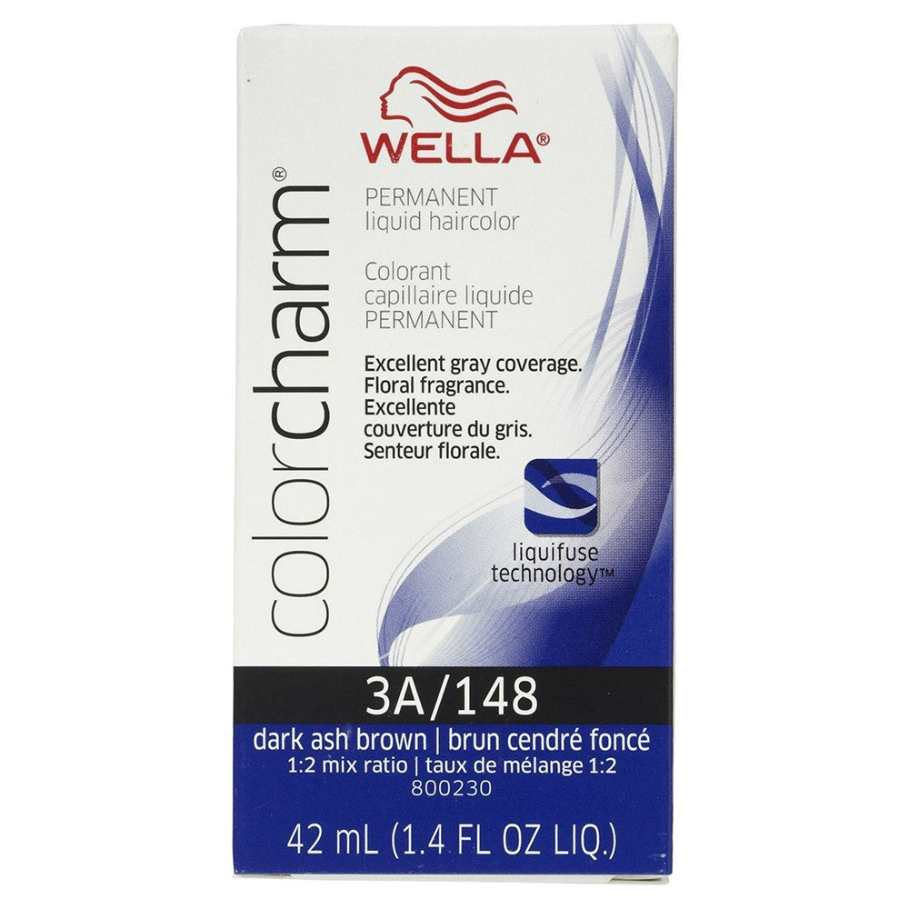 Wella Color Charm Liquid 0148 by 3A Dark Ash Brown, 1.4 Oz