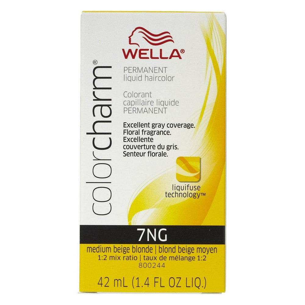 Wella Color Charm Liquid 7NG Medium Beige Blonde, 1.4 Oz
