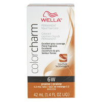 Wella Charm Liquid Permanent Liquid 6W Shade Hair Color Praline, 1.4 Oz