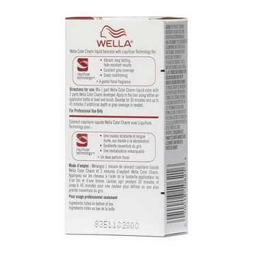 Wella Color Charm 5RG by 445 Permanent Liquid Hair Color, Light Auburn, 1.4 Oz
