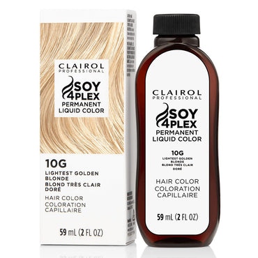 Clairol Professional Liquicolor 10G Lightest Golden Blonde Permanent Hair Color, 2 Oz